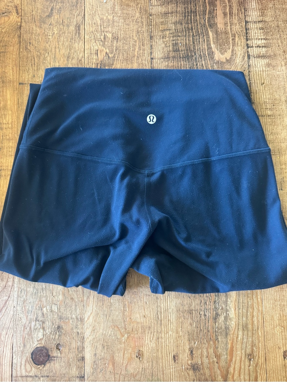 lululemon athletica navy High-Waist Athletic Shorts